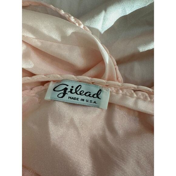 Vintage Gilead Women's Pink peach Robe and Gown Dress lingerie Size Medium - Picture 7 of 11